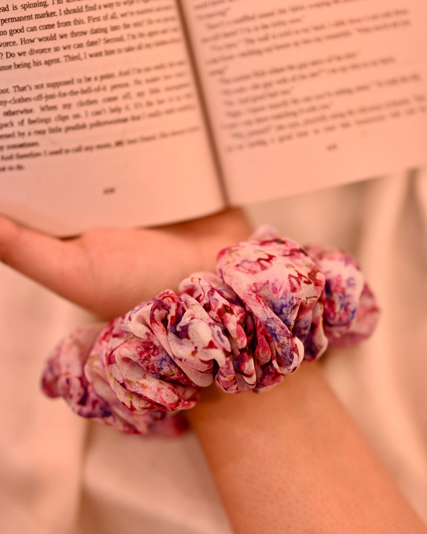 Floral Dual Grace Scrunchie