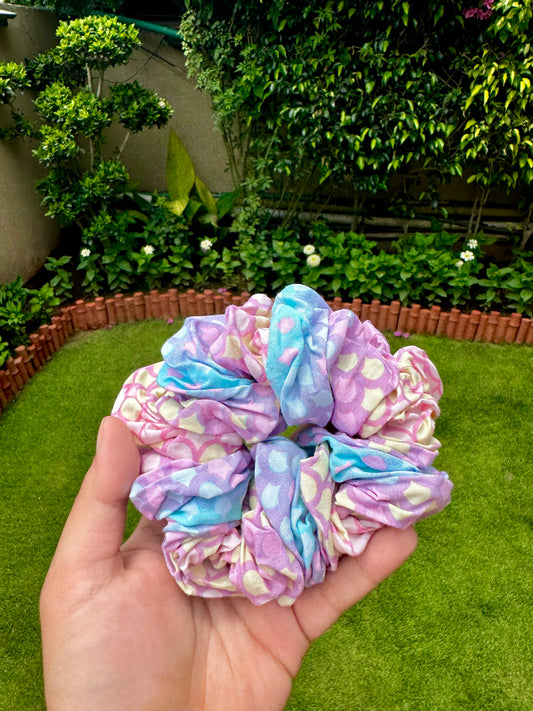 Mermaid Linen Scrunchie