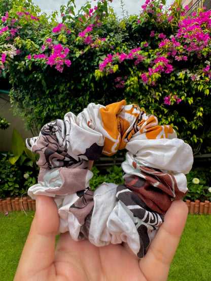 WBB Linen Scrunchie
