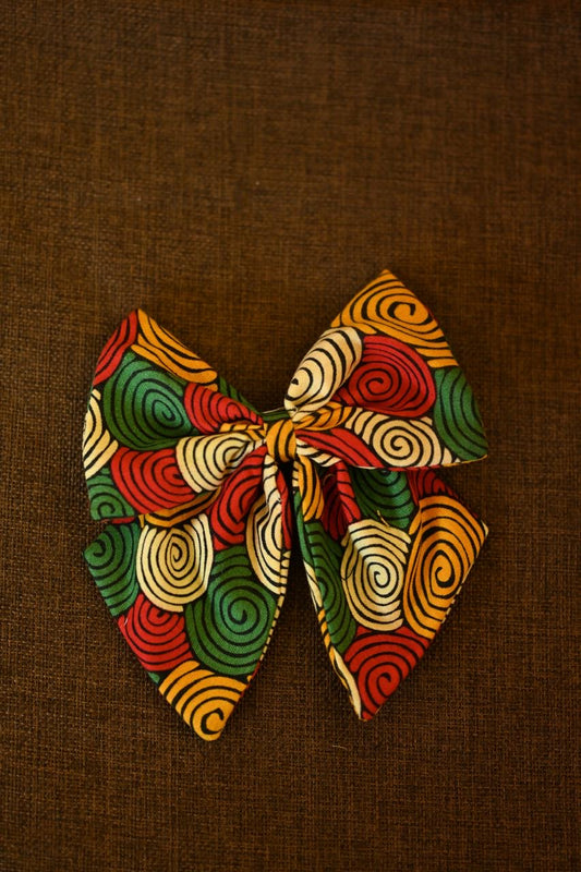 ONO GYR Hair Bow