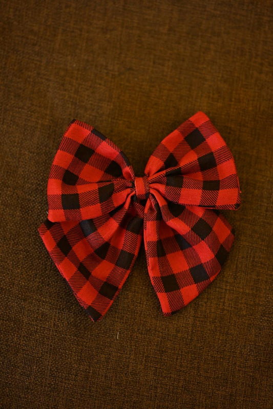 ONO Red Hair Bow